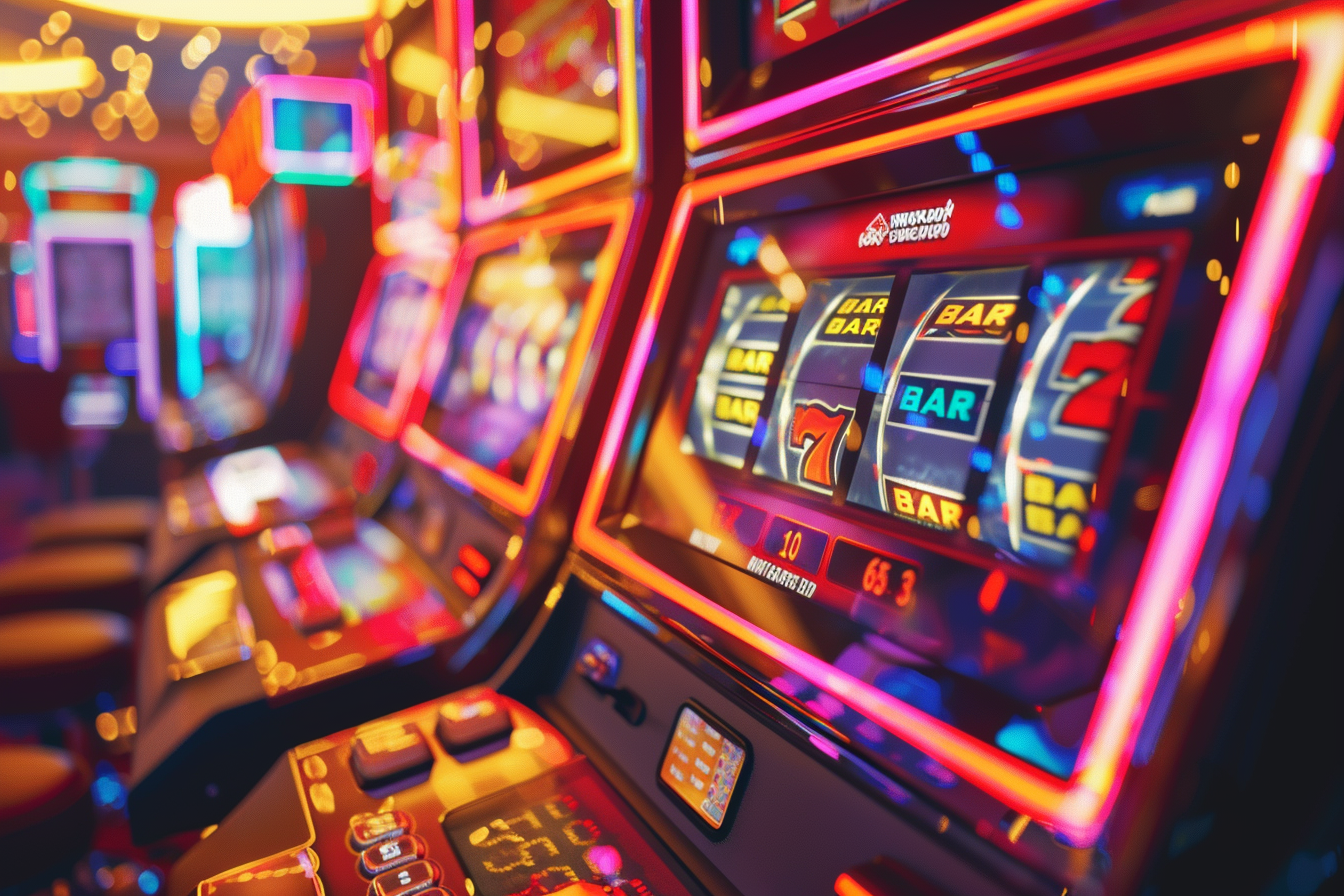fabianct__A_realistic_scene_of_a_person_playing_slot_machines_i_0a3b92c9-dab4-47d9-b66c-8a9527125a27